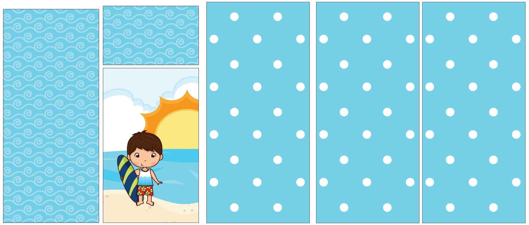 Necessaire de praia infantil 1
