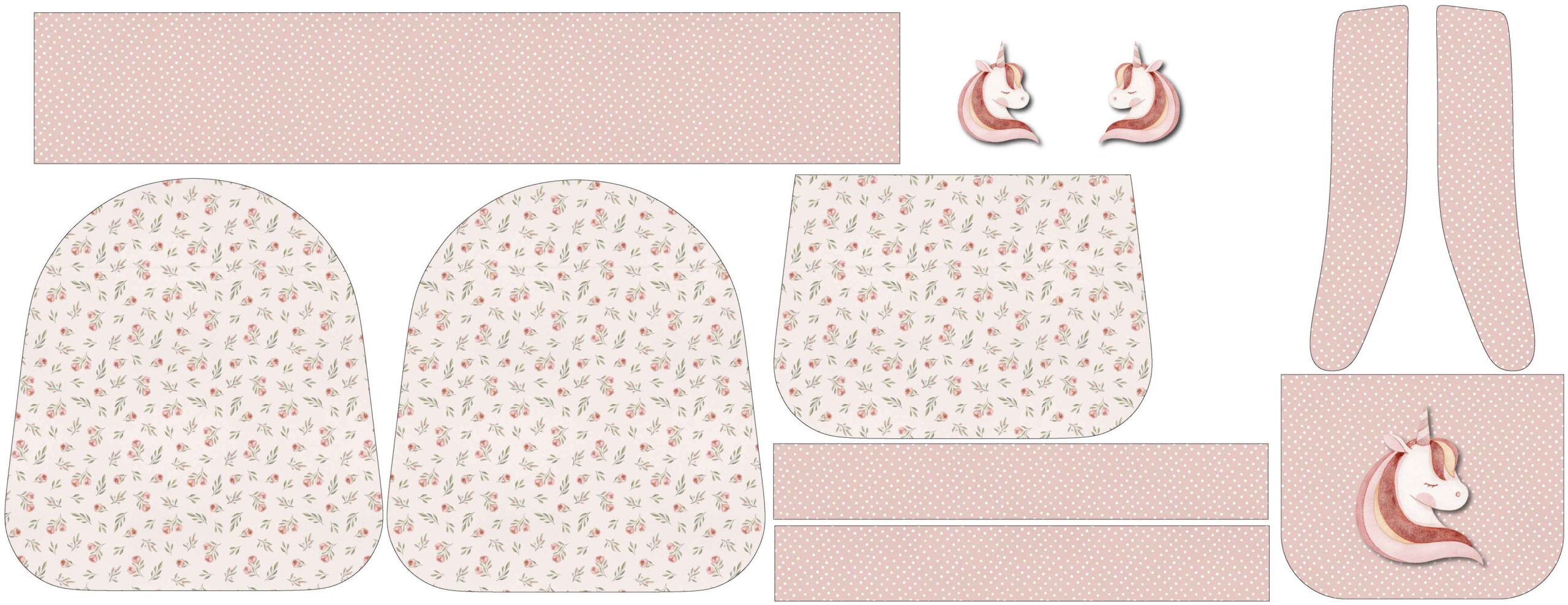 Mochila Pré Escolar Kids - Unicórnio pastel Boho