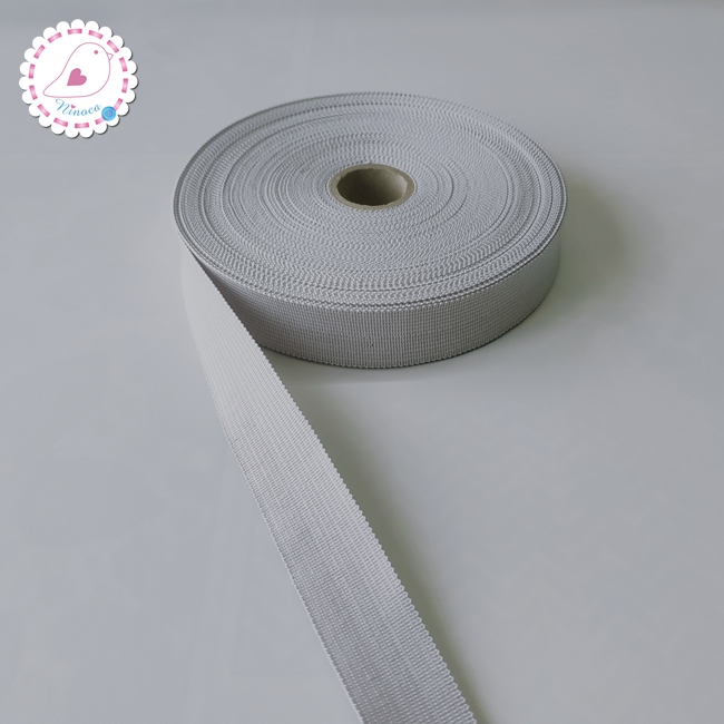 Viés Boneon 25mm - Cinza claro