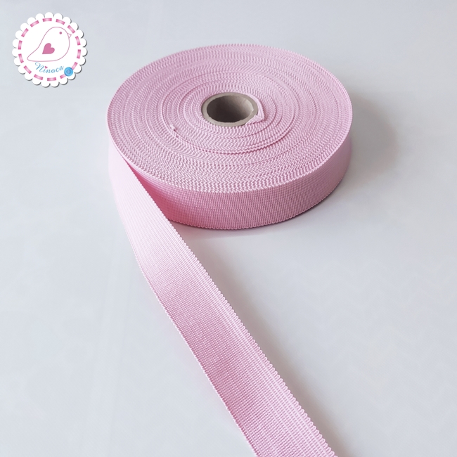 Viés Boneon 25mm - Rosa claro