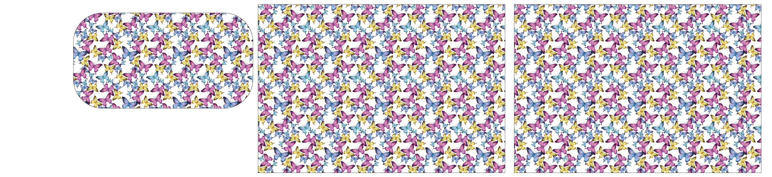 Saco Cristal - Borboletas Coloridas