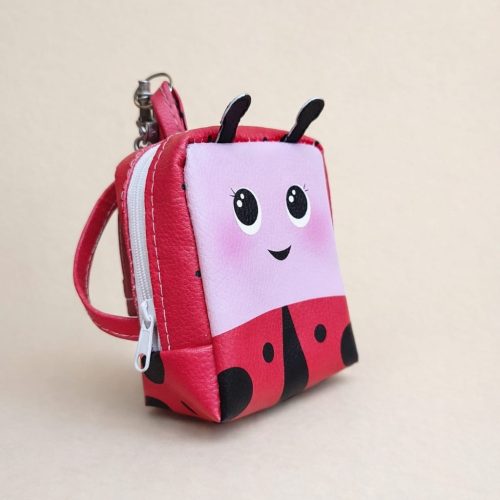 Mini Mochila Porta Chaves Animais 3D