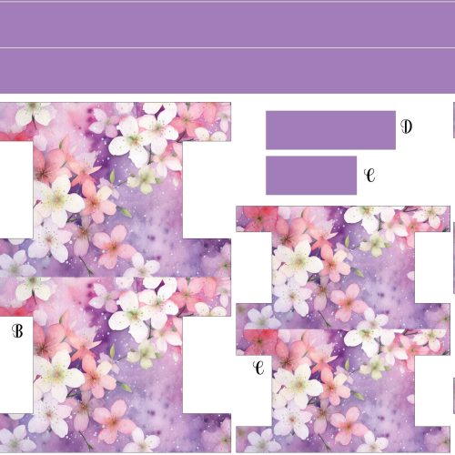 Painel Necessaire Box com Folhos 22