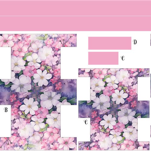 Painel Necessaire Box com Folhos 23